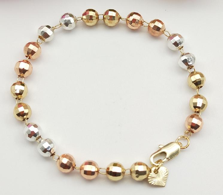 Bracelet  Copper. 14K gold plated