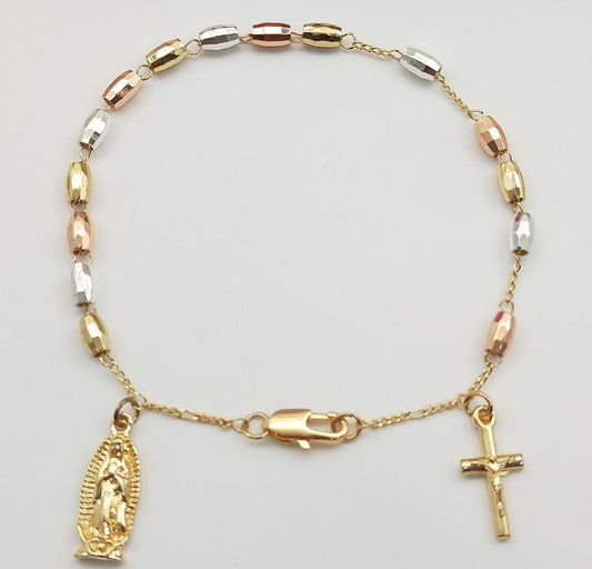 Bracelet  Copper. 14K gold plated