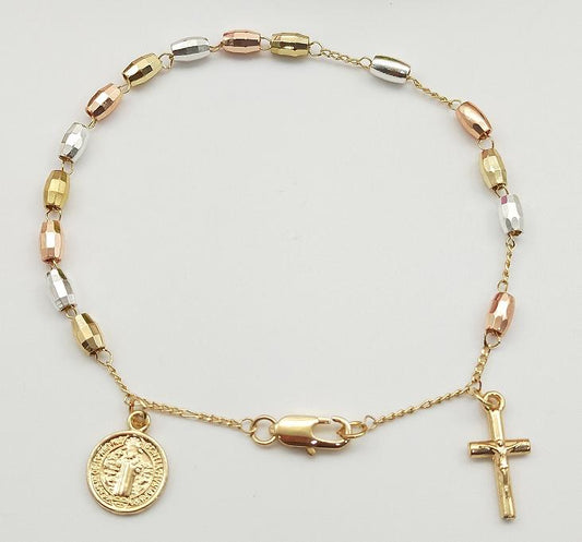 Bracelet  Copper. 14K gold plated