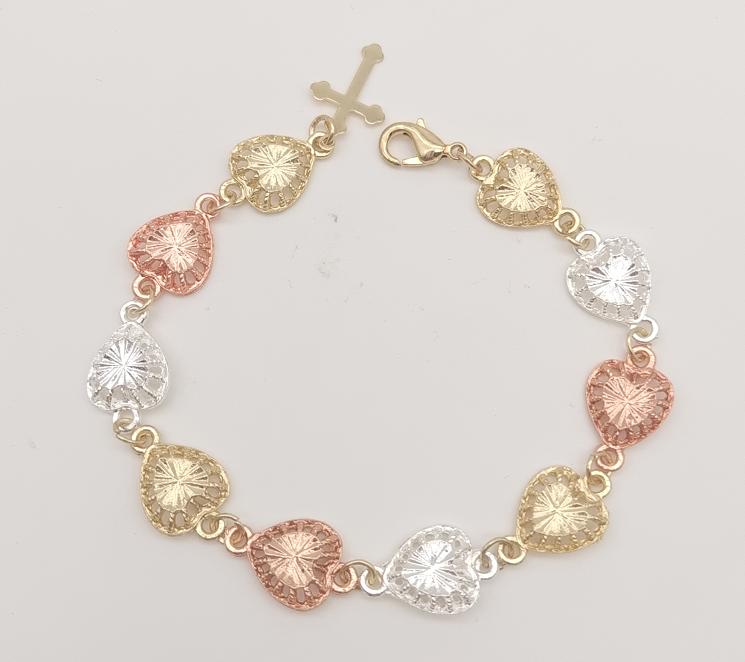 Bracelet  Alloy, 14K gold plated