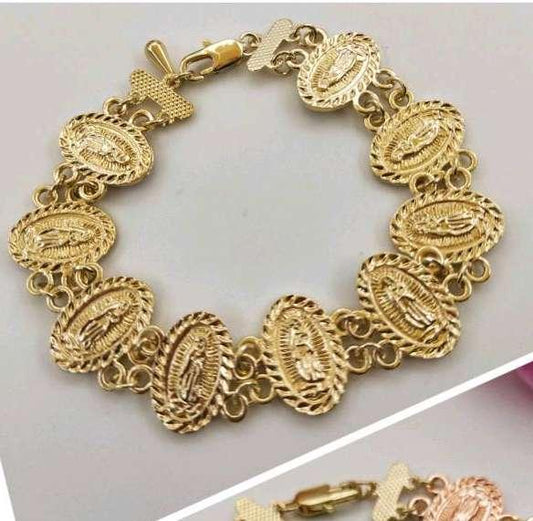 Bracelet  Alloy, 14K gold plated