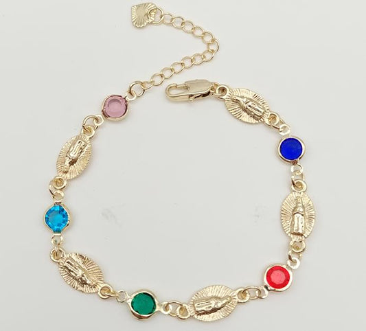 Bracelet  Alloy, 14K gold plated