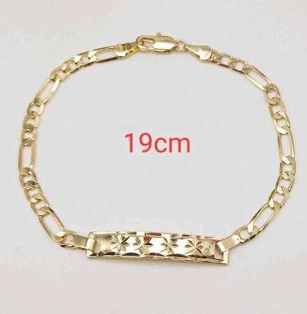 Bracelet  Copper Alloy, 14K gold plated