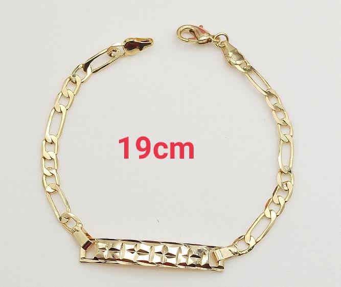 Bracelet  Copper Alloy, 14K gold plated