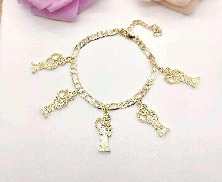 Bracelet  14K gold plated 19CM +5CM