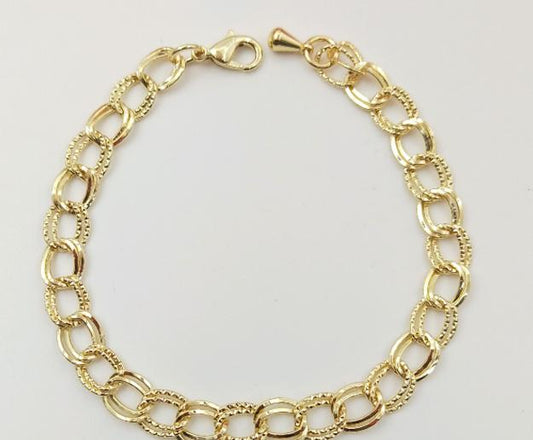 Bracelet  14K gold plated. 7.5N