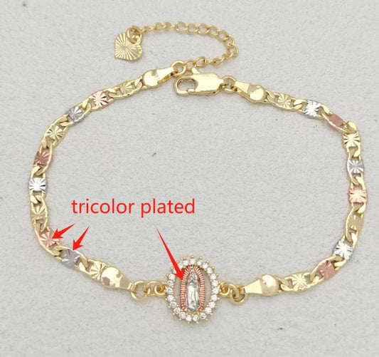 Bracelet Copper  14K gold plated