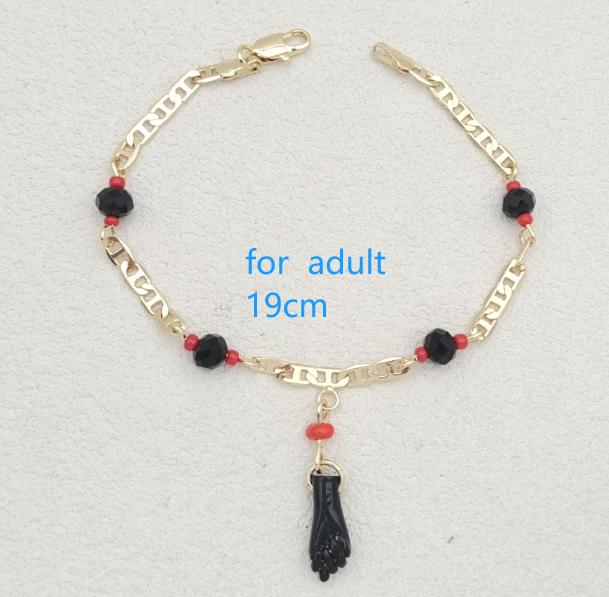 Bracelet  14K gold plated. 19 cm