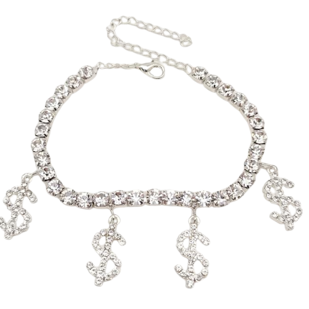 Anklet Gold Plated 18K. Material: copper alloy