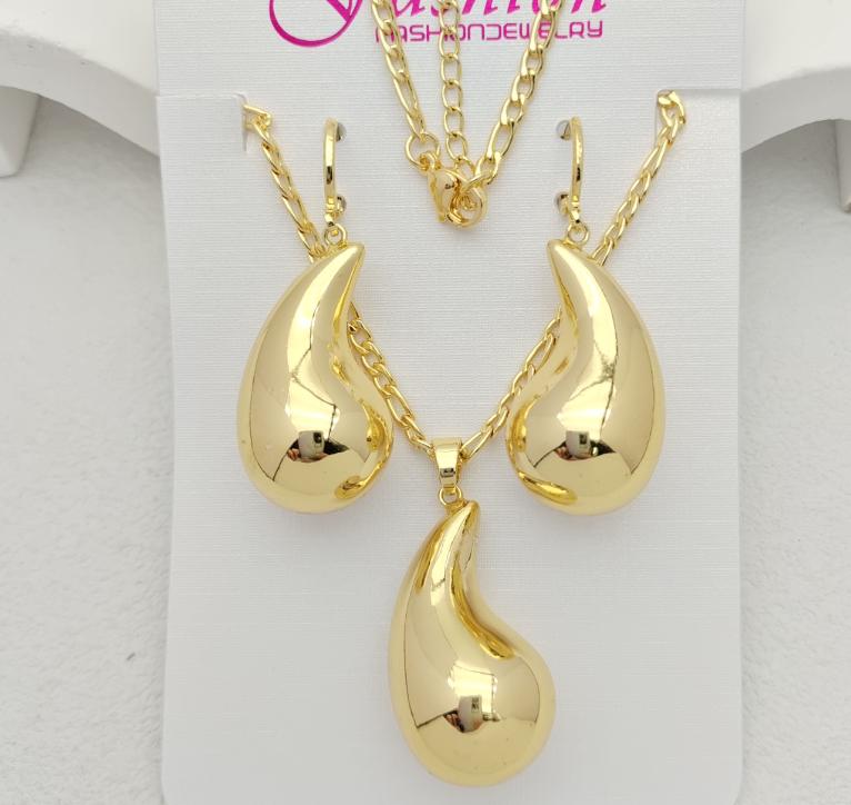 Set  14K gold plated