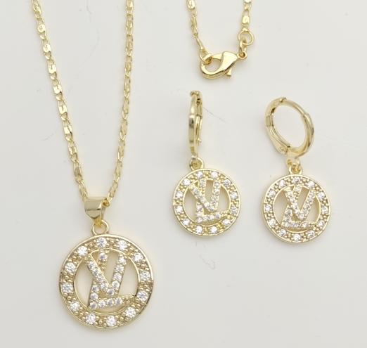 Set Gold Plated 14K.