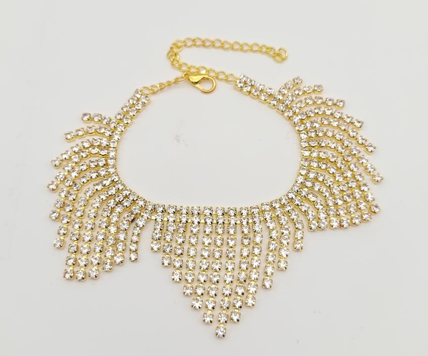 Anklet Gold Plated 18k. Material: copper alloy