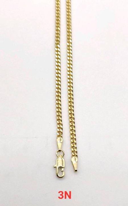 Chain 14k Gold Plated. 3N 50cm/ 20inch