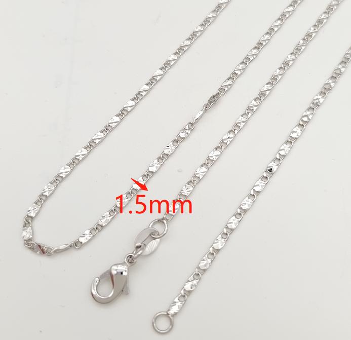 Chain Copper Silver 1.5N 45CM.