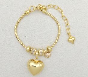 Bracelet. Gold Plated 14 k CORAZON