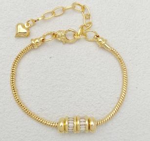 Bracelet. Gold Plated 14 k