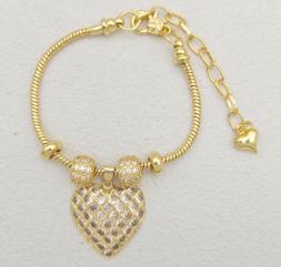 Bracelet. Gold Plated 14 k CORAZON