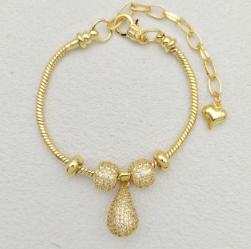 Bracelet. Gold Plated 14 k