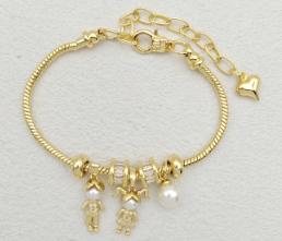 Bracelet. Gold Plated 14 k