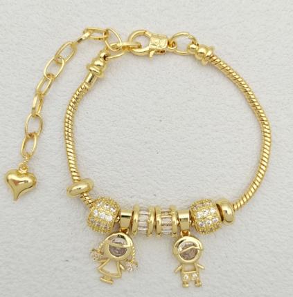 Bracelet. Gold Plated 14 k