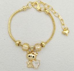 Bracelet. Gold Plated 14 k