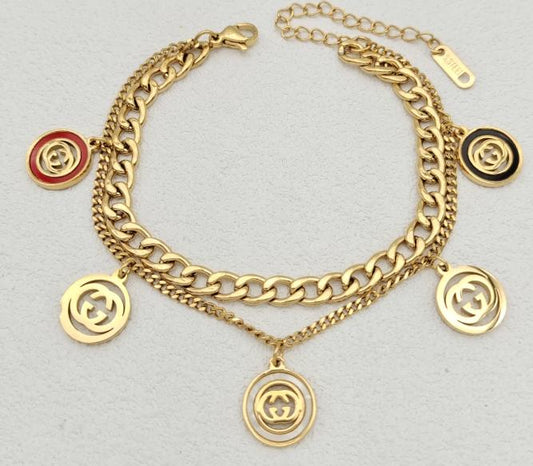 Bracelet. Gold Plated 14 k