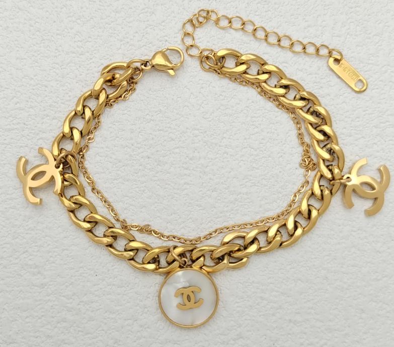 Bracelet. Gold Plated 14 k