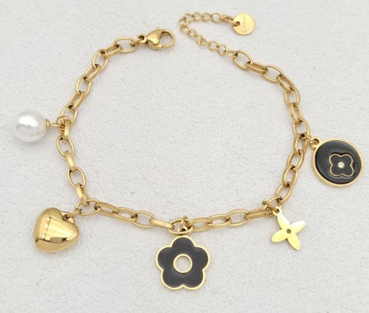 Bracelet. Gold Plated 14 k