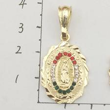 Religious Pendant. Alloy. Gold Plated 14k.