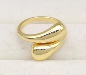 Ring. Gold Plated. 14k OPEN SIZE