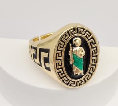 Ring.  Gold Plated 18K ZIRCON