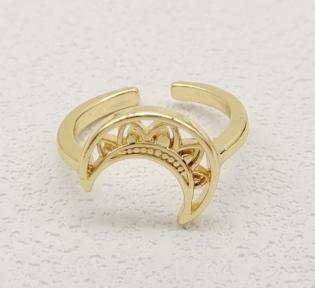 Ring. Gold Plated. 14k OPEN SIZE