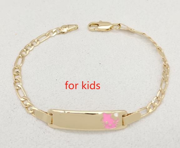 Bracelet for Kids. Copper 14K gold plated