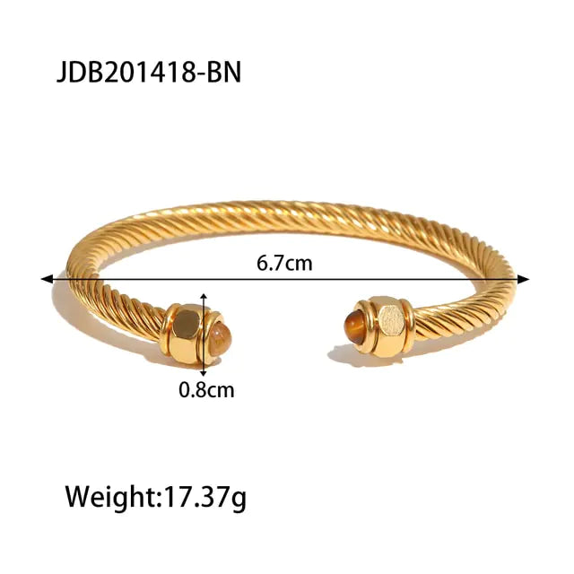 Uworld Waterproof 18k Gold Plated Stainless Steel Jewelry